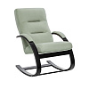 Кресло-качалка Leset Милано (Венге/Ткань велюр V 14 светло-зелёный)