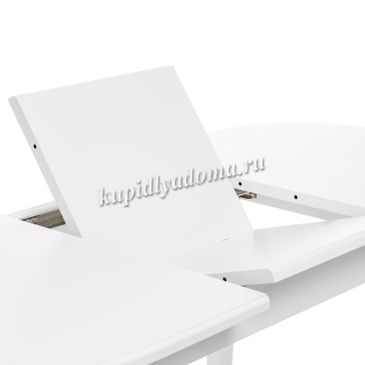 Стол обеденный раздвижной Leset Аризона 1Р (Белый 9003)