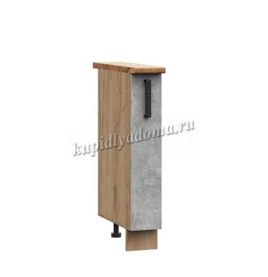 Шкаф нижний ШНБ 150 Кухня Пасадена (Крафт/Железный камень)