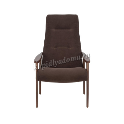 Кресло для отдыха Leset Remix (Орех/Ткань коричневая Ophelia 15)